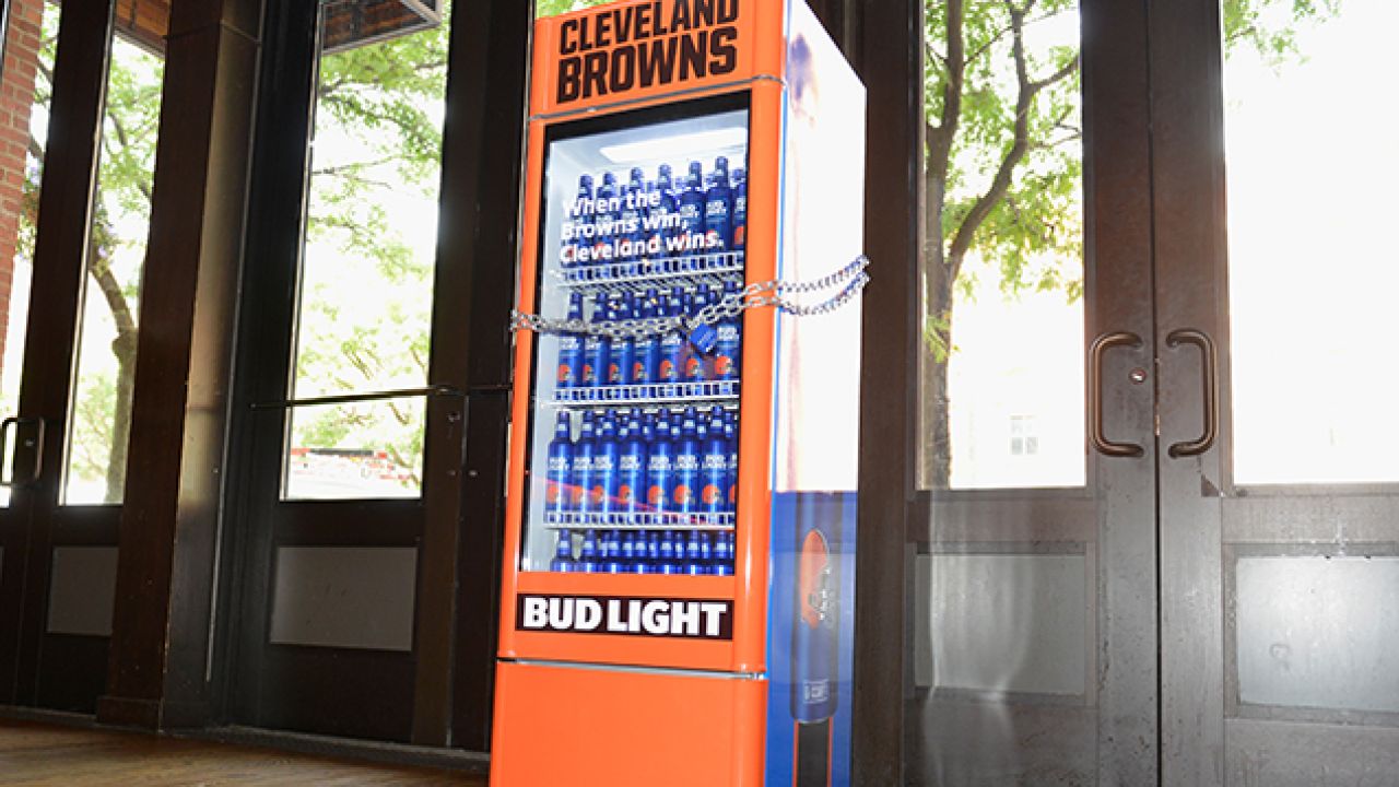 Special Beer Fridges In Cleveland Will Only Unlock If Their Shit NFL Team Wins
