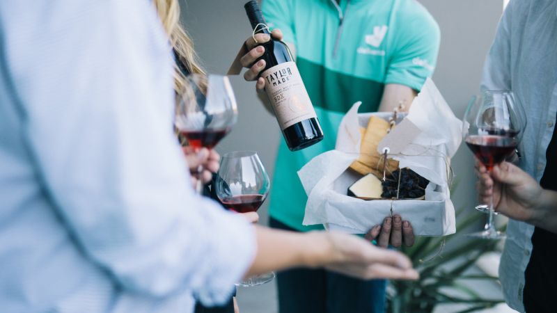 Dear Melbourne, Deliveroo Is Dishing $10 Cheese & Wine Boxes This Weekend