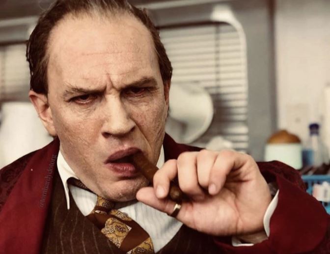 Tom Hardy As Al Capone Looks Like He’s About To Order A Hit On You