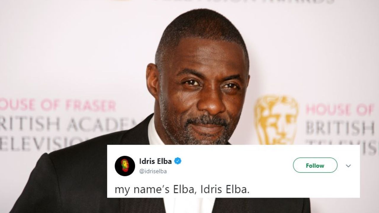 The Man Himself, Idris Elba, Cruelly Teases Us With ‘James Bond’ Tweet 