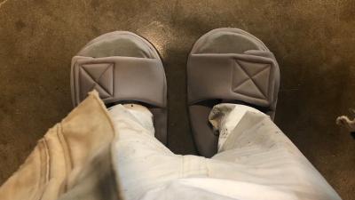 Kanye West Responds To The Small Slide Memes With Too Much Jandal To Handle
