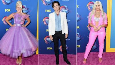 A Round-Up Of The Certifiably Cooked 2018 Teen Choice Awards Red Carpet