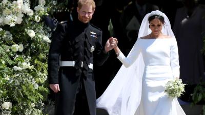 Meghan Markle Unveils Her Royal Wedding ‘Something Blue’ & Ain’t It Sweet?