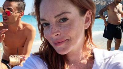 Lindsay Lohan Getting Down In Mykonos Is All Of Us At 3AM On The D-Floor