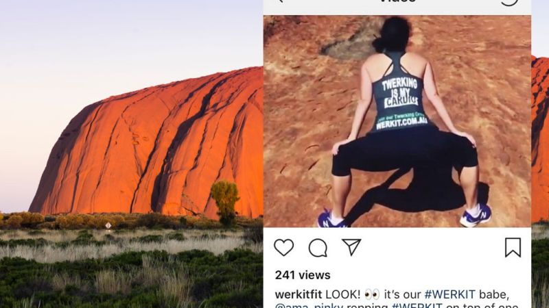 A Gold Coast Fitness Crew Is Catching Serious Heat For Twerking On Uluru