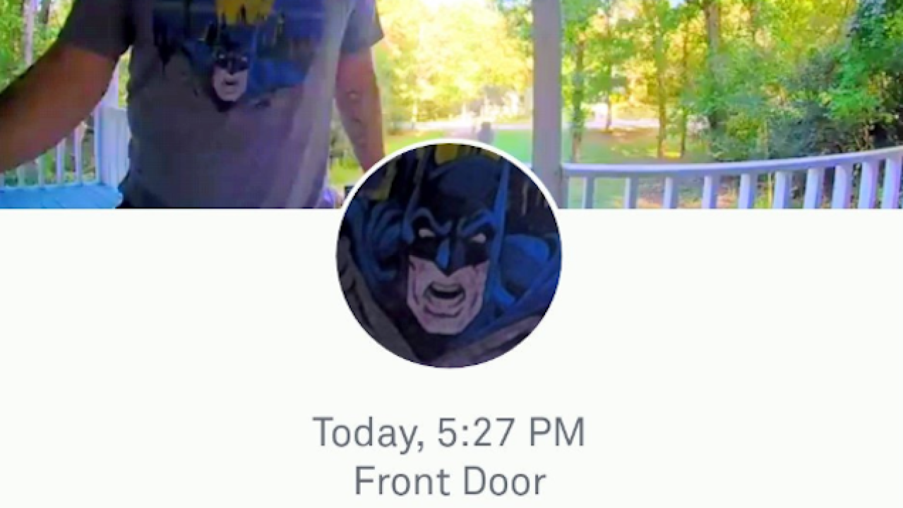 Smart Doorbell Locks Man Out Of House After Mistaking Batman Shirt For Stranger