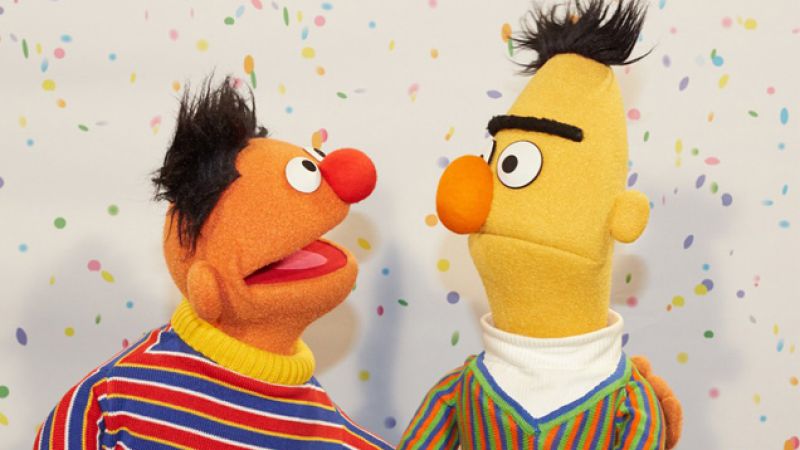 Sesame Street Clarifies That Bert & Ernie Are Not, In Fact, Sexy Boyfriends