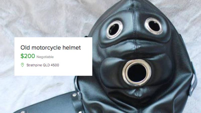 Beautifully Naive Bloke Lists Grandad’s Old “Motorcycle Helmet” On Gumtree