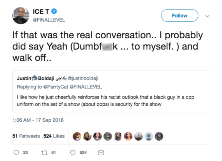 Ice-T Admits He Probably Called Logan Paul A “Dumbf–k” When They Shot ‘SVU’