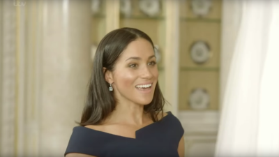 New Doco Shows The Moment Meghan Markle First Clapped Eyes On Her Wedding Dress