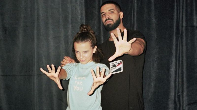 Millie Bobby Brown, Child, Defends Her Friendship With Drake, Grown-Ass Man