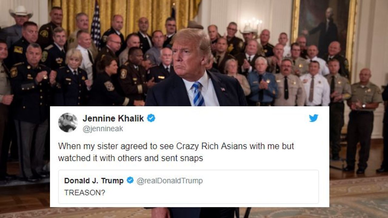 Donald Trump’s ‘TREASON?’ Tweet Is Such A Quality Meme Now