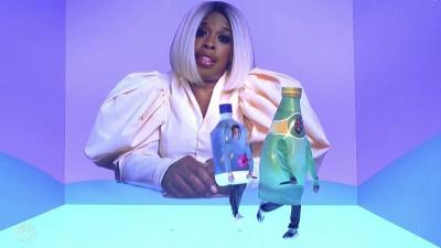 Ye (Kanye West) Performs As A Giant Bottle Of Sparkling Water On ‘SNL’