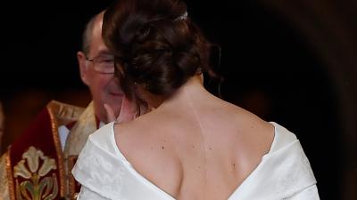 Princess Eugenie’s Wedding Gown Proudly Showed Off Her Scoliosis Scar