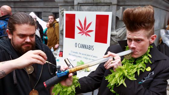 A Gentle Heads Up, Bonglords: Weed Is Legal In Canada From Wednesday