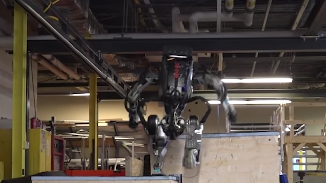 Watch This Robot Do Parkour Like A Gymnast And Kiss Your Family Goodbye