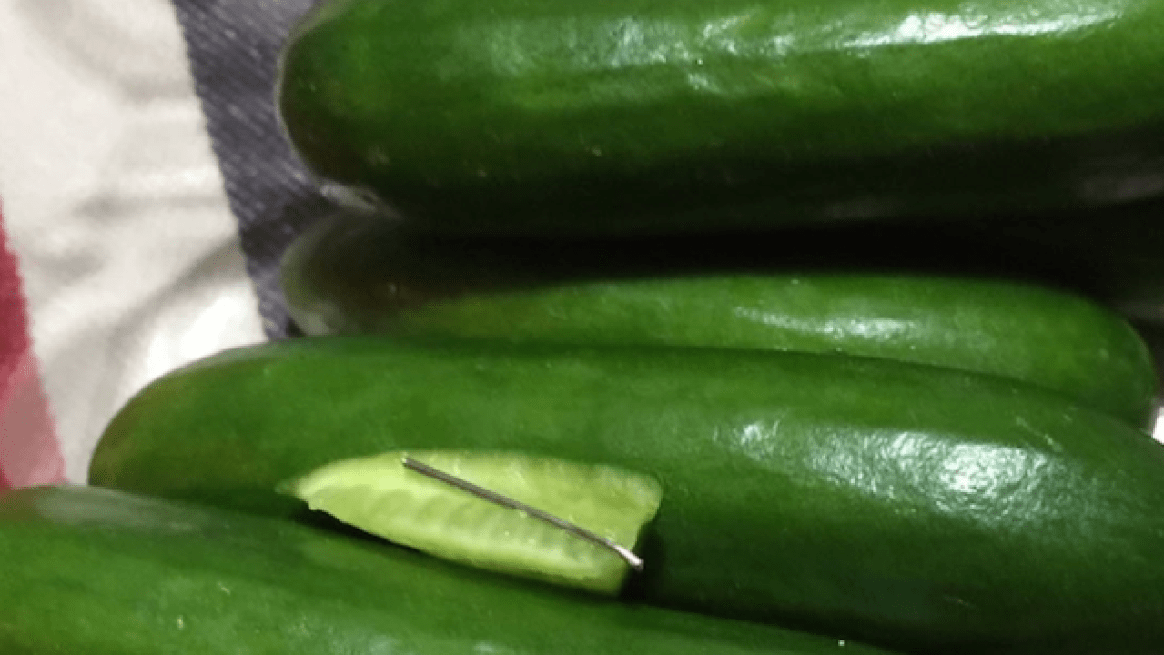 12-Year-Old Melbourne Boy Allegedly Finds Needle In A Cucumber