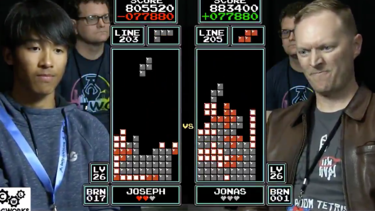 WATCH: Turns Out Top-Tier Competitive Tetris Is A Wildly Stressful Event