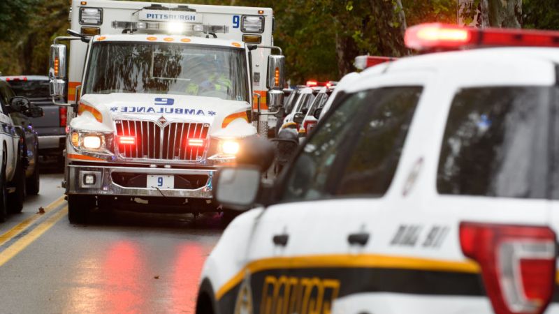 At Least Ten People Killed As Gunman Opens Fire At Pittsburgh Synagogue