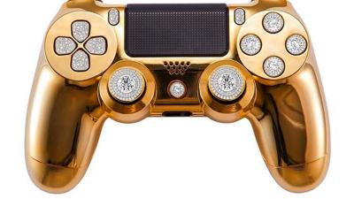 This Golden Playstation Controller Will Only Set You Back A Mere $300K