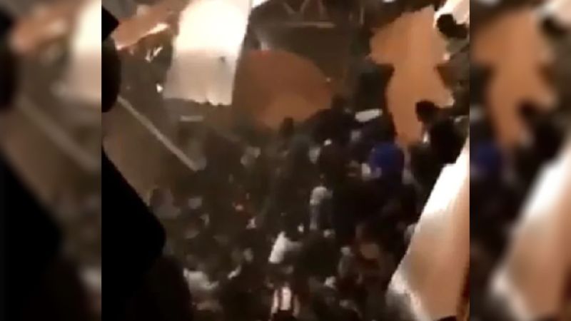 Horrifying Footage Captures A Floor Collapse At A Packed US College Party