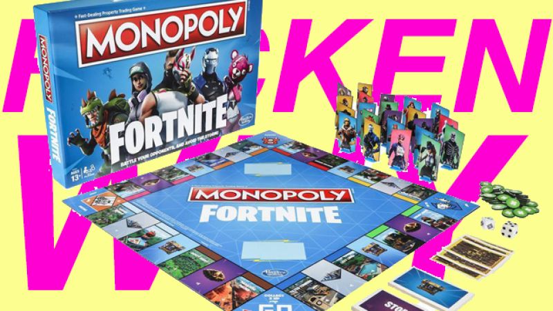 There’s A ‘Fortnite Monopoly’ Now If Rinsing 9-Year-Olds Online Wasn’t Enough