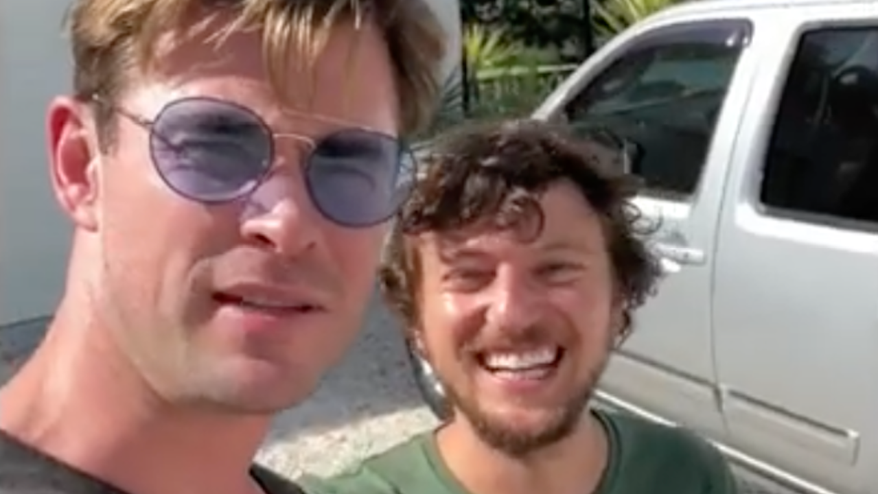 Chris Hemsworth Took A Hitchhiker On A Chopper Ride To Byron Like It’s NBD