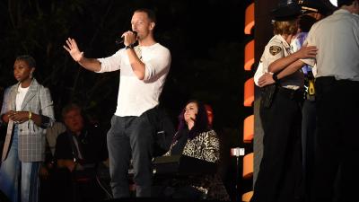 Chris Martin Calmed A NYC Festival Crowd Amid Fears Of An Active Shooter