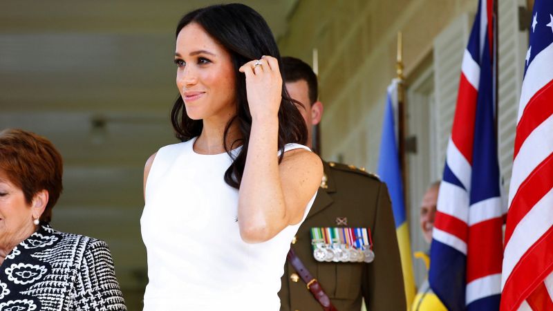 Aussie Designer’s Site Crashes After Meghan Markle Steps Out In Their Dress