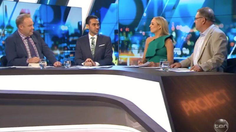 Here’s Peter Helliar Openly Calling Steve Price A “Wanker” On ‘The Project’