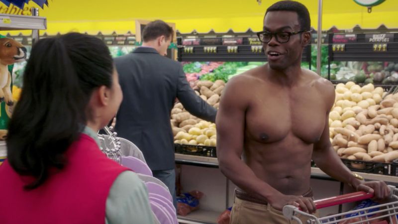The New Object Of The Internet’s Thirst Is Shirtless Chidi In ‘The Good Place’