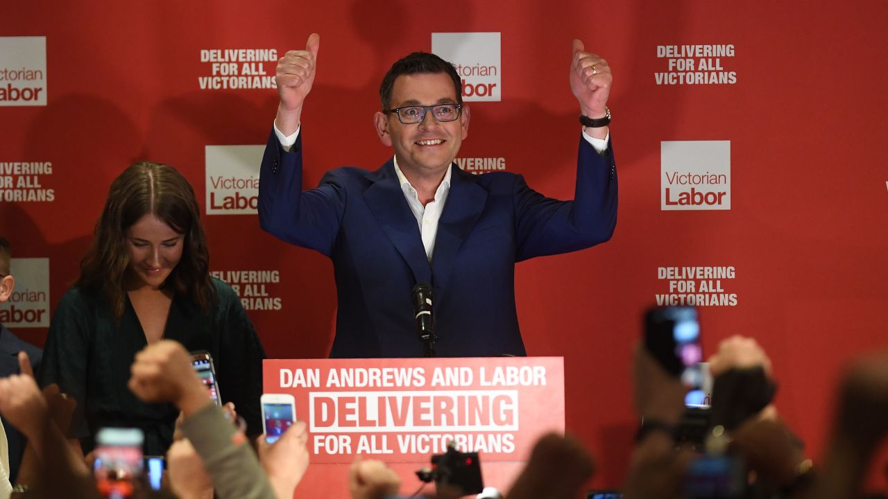 Daniel Andrews Re-Elected As Victorian Premier In Overwhelming Victory