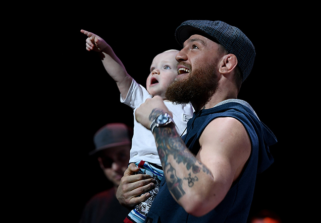 Here’s Conor McGregor’s Tiny Baby Son Throwing Hands Just Like His Old Man