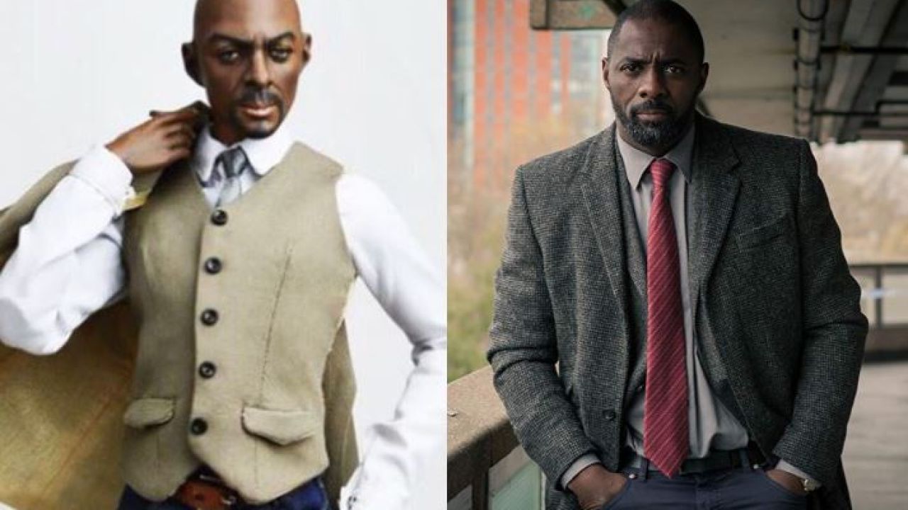 Idris Elba Knows That Incredibly Creepy Doll Looks Nothing Like Him