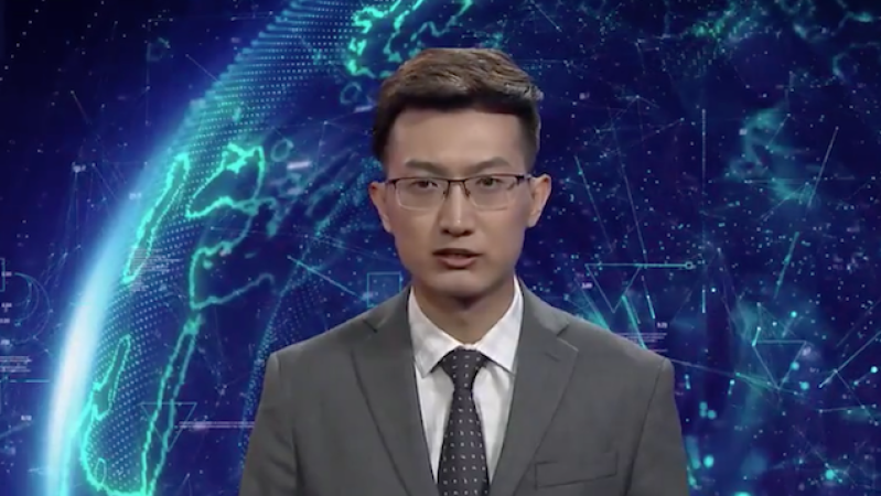 Please Give A Warm “Beep Boop” To The World’s First ‘AI’ Newsreader