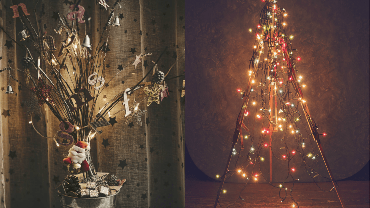 5 Makeshift Christmas Trees You Can Assemble With The Crap In Your House