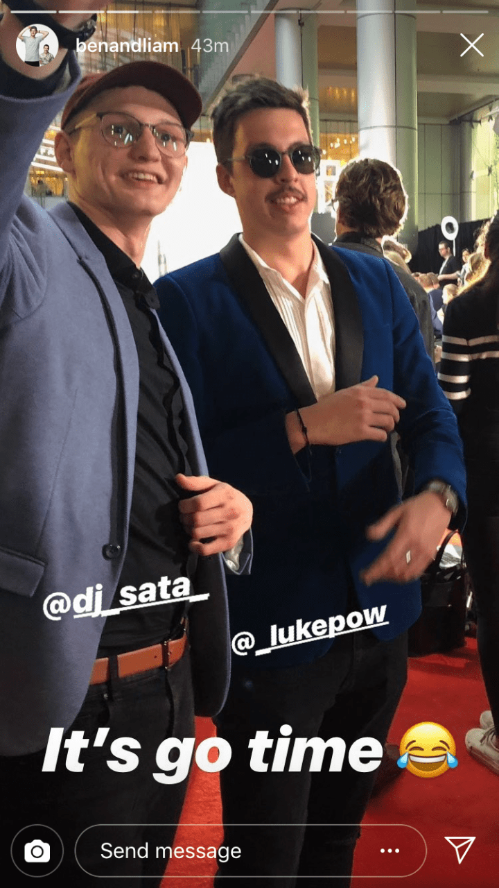 Zan Rowe Was Totally Fooled By Ben & Liam’s ARIA Awards Body Doubles