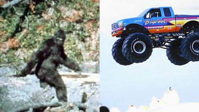 Please Do Not Make Me Choose Between Bigfoot The Monster Truck & Regular Bigfoot