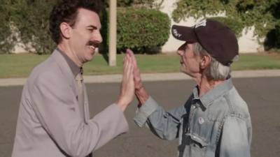 Borat Returned To The US To Stump Trump Supporters At The Midterm Elections