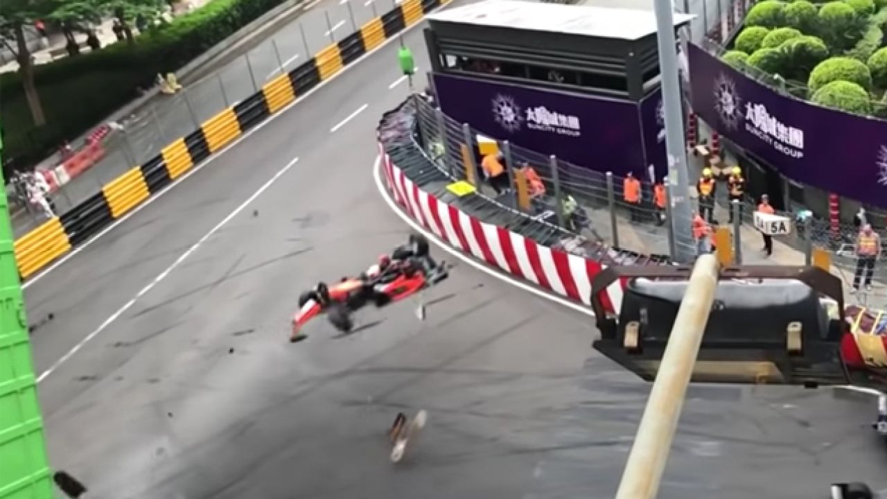 WATCH: Beyond Terrifying F3 Crash Leaves 17 Y.O. Driver With A Broken Spine