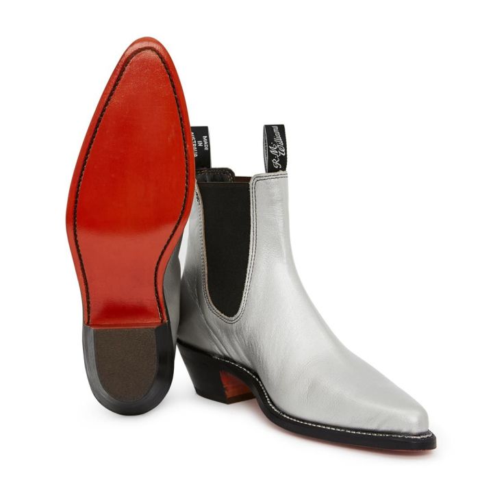 R.M. Williams’ Limited Edition Silver Boot Scootin’ Babies Are Driving Us Crazy