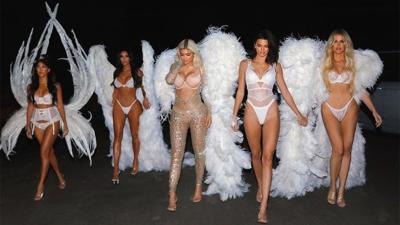 You Will Never Be As Extra As The Kardashians As VS Angels For Halloween