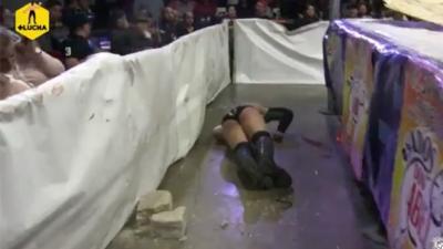 A Pro-Wrestler Almost Killed An Opponent After Throwing A Brick At His Head