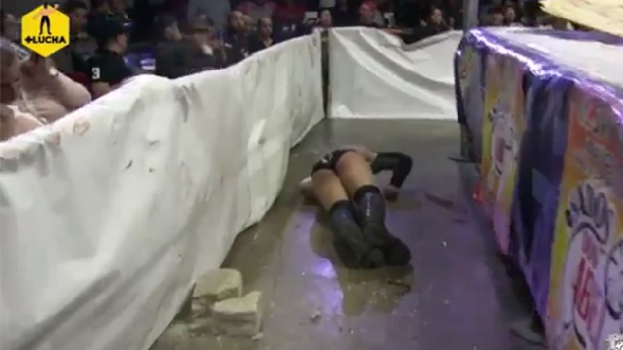 A Pro-Wrestler Almost Killed An Opponent After Throwing A Brick At His Head