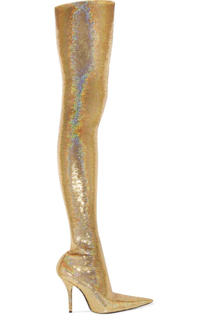 Obama Wears $5,000 Balenciaga Glitter Boots