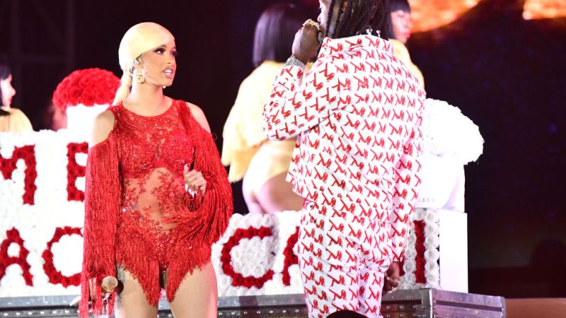 Offset Just Crashed Cardi B’s Set W/ A Shitload Of Roses & Dude, Give It A Rest