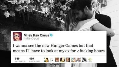 Miley Cyrus’ Post-Breakup Tweet From 2013 Resurfaces Just To Make Things Awks