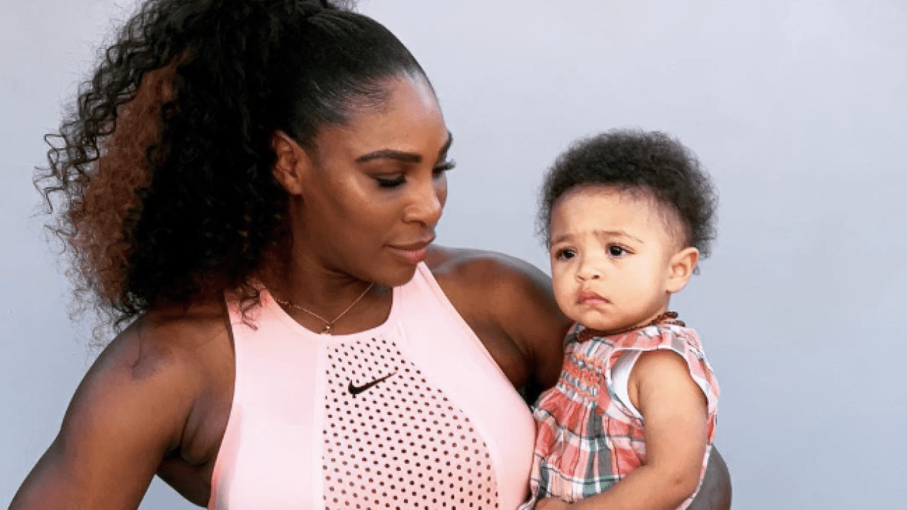 This Super Cute Vid Of Serena Williams’ Bb Watching Her Vs Venus Will End You