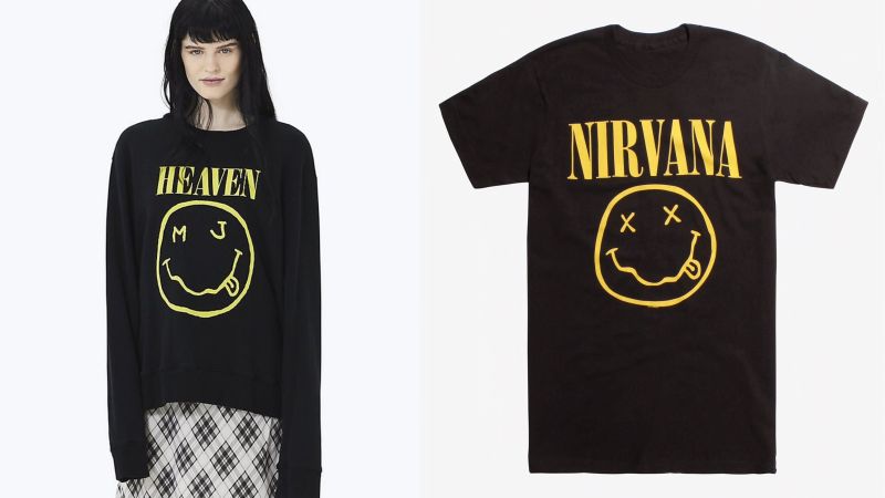 Nirvana Is Suing Marc Jacobs For Casually Ripping Off Their Iconic Smiley Logo