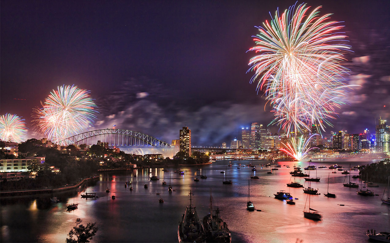You Can Spend New Year's Eve in Sydney AND Los Angeles This Year If You're Rich